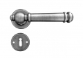 Bremen Galbusera Door Handle with Rosette and Escutcheon Plate