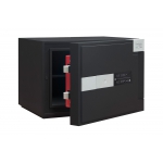 Brixia Uno Black White Free Standing Safe Bordogna with Electronic Lock