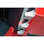 Brixia Uno Black White Free Standing Safe Bordogna with Electronic Lock