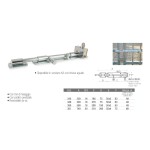 Galvanized Armoured Horizontal Bolt with Built-in Padlock