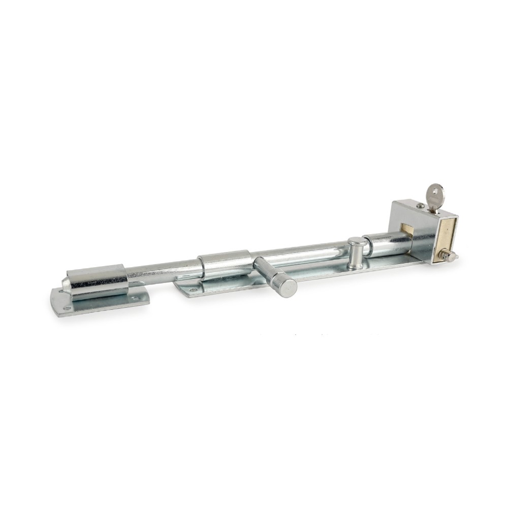 Galvanized Armoured Horizontal Bolt with Built-in Padlock