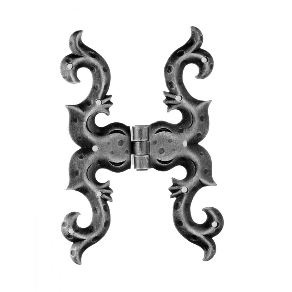 Double Hinge 200x140mm for Windows and Doors Galbusera Wrought Iron