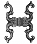 Double Hinge for Iron Doors and Windows 270x200mm Galbusera