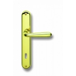 Pair of Lever Handles with Plate Ghidini Uno