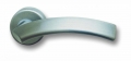 Pair of Ghidini Lever Handles Bella ZCS with Roses and Escutcheons