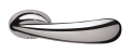 Pair of Ghidini Lever Handles Gran Prix ACL with Roses and Escutcheons