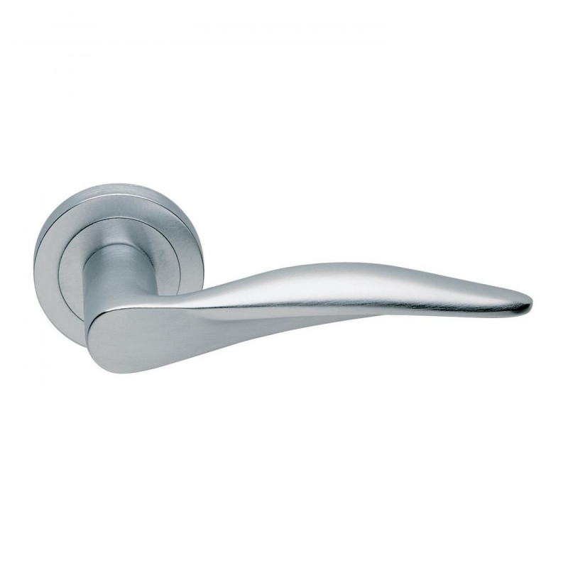 Dalì Design Manital Satin Chrome Pair of Door Lever Handles