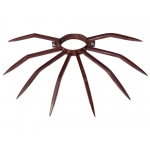 Theft Deterrent Diameter 100 mm Grimpo With Spikes to Install on Pipes and Gutters Against Thieves