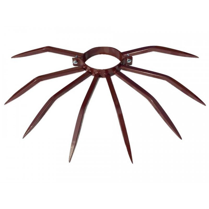 Theft Deterrent Diameter 100 mm Grimpo With Spikes to Install on Pipes and Gutters Against Thieves