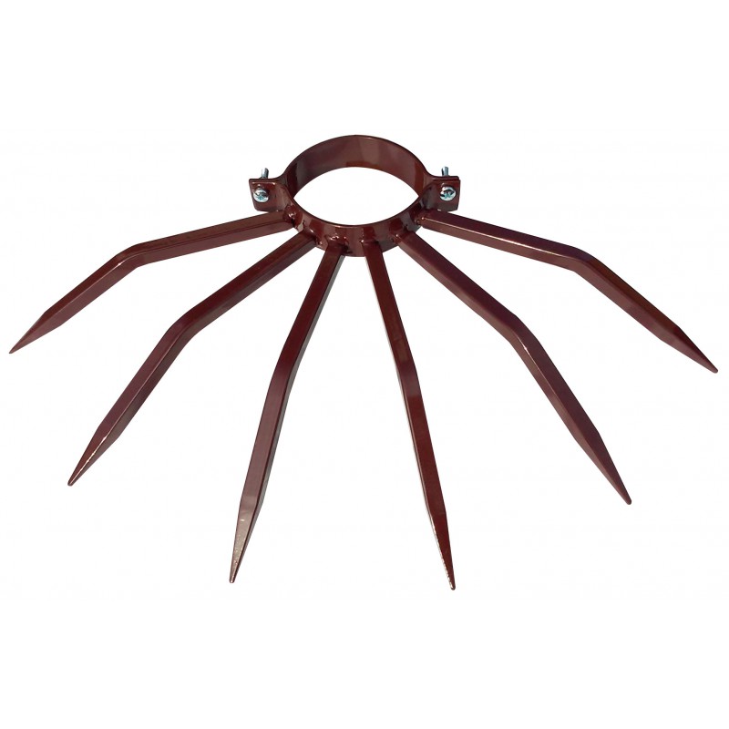 Theft Deterrent Diameter 100 mm Grimpo With Spikes to Install on Pipes and Gutters Against Thieves