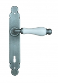 Dublin Galbusera Door Handle with Plate
