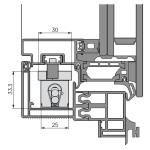 E-LOCK ULTRAFLEX UCS Linear Actuator for Perimeter Hardware