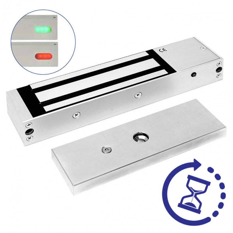 Electromagnetic Lock Maxi with Sensor and LED 13100 Opera Safety Series
