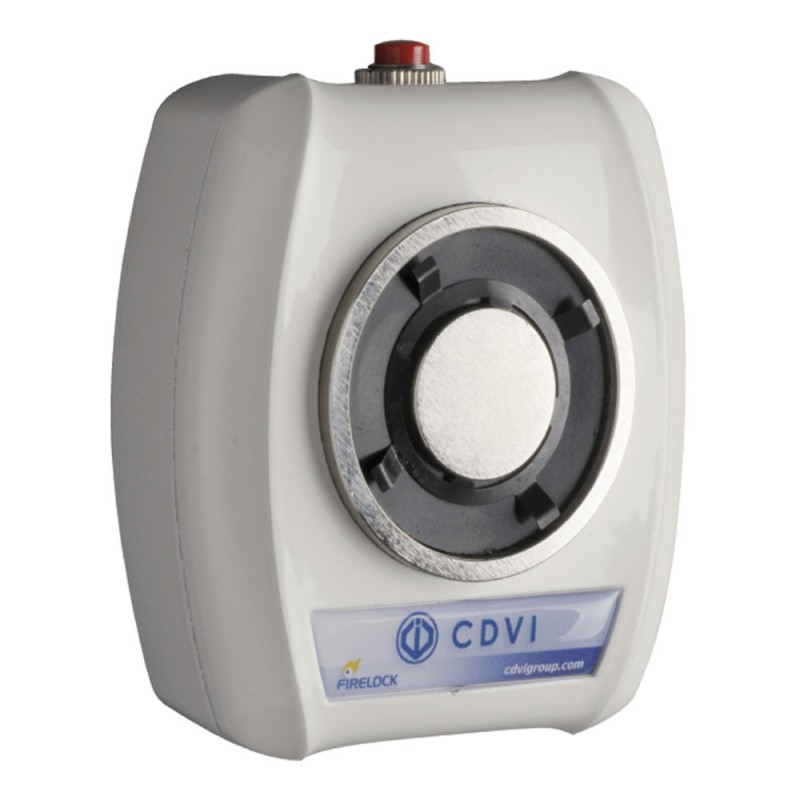 Powermag PWM25ER 500Kg Electromagnetic Lock 12/24V DC Self-aligning Electromagnetic Shearlock + Monitored CDVI