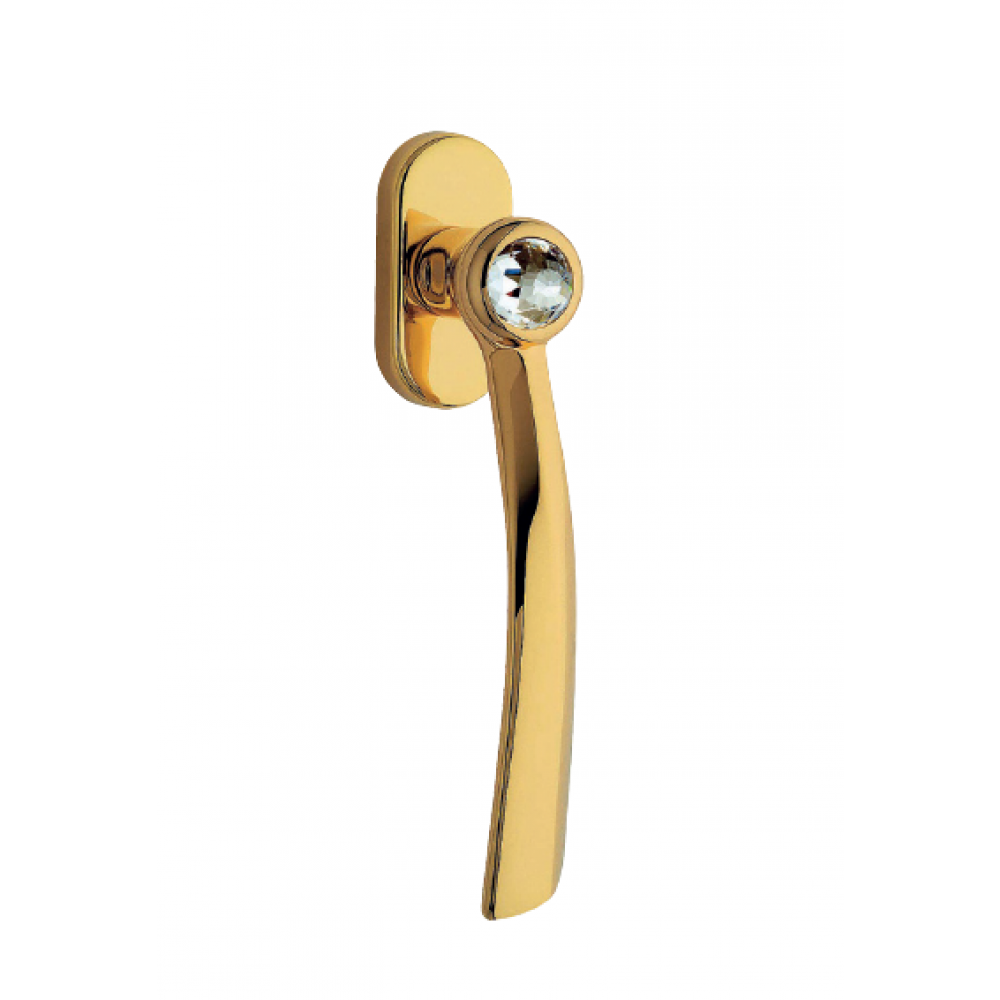 Elika Crystal Dry Keep Window Handle Linea Calì Crystal