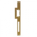 Gold Long Striking Plate for Electric Strikes Omnia Radial 03030.1GDR Opera