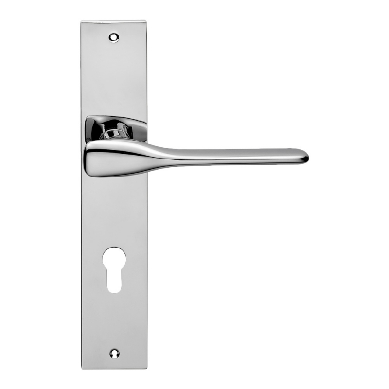 Galaxy Frosio Bortolo door handles in contemporary interior design