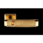 Gold Dream Jewellery PFS Pasini Door Handle with Rose and Escutcheon