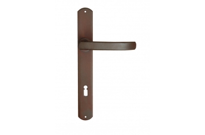 Helsinki Galbusera Door Handle with Plate