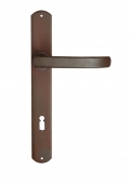 Helsinki Galbusera Door Handle with Plate