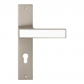 Icon Frosio Bortolo colored handle on long plate