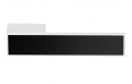 Icon Frosio Bortolo black handles for interior design doors