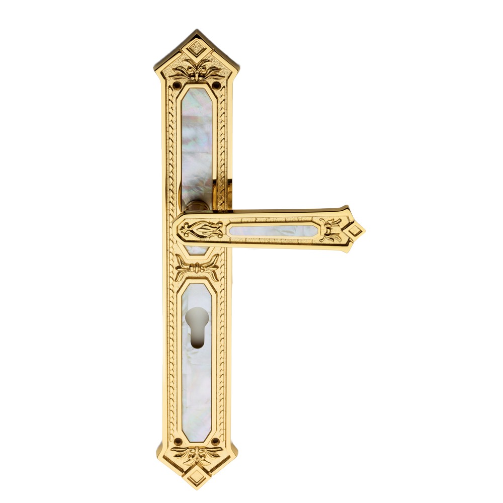 King Jewellery Line PFS Pasini Door Handle on Plate