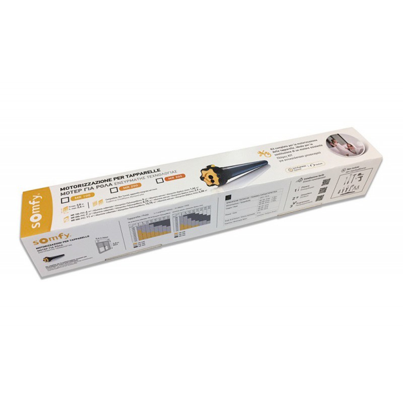 Electric Shutters Motorization Kit Wired Tubular MR 300 30 Nm Somfy
