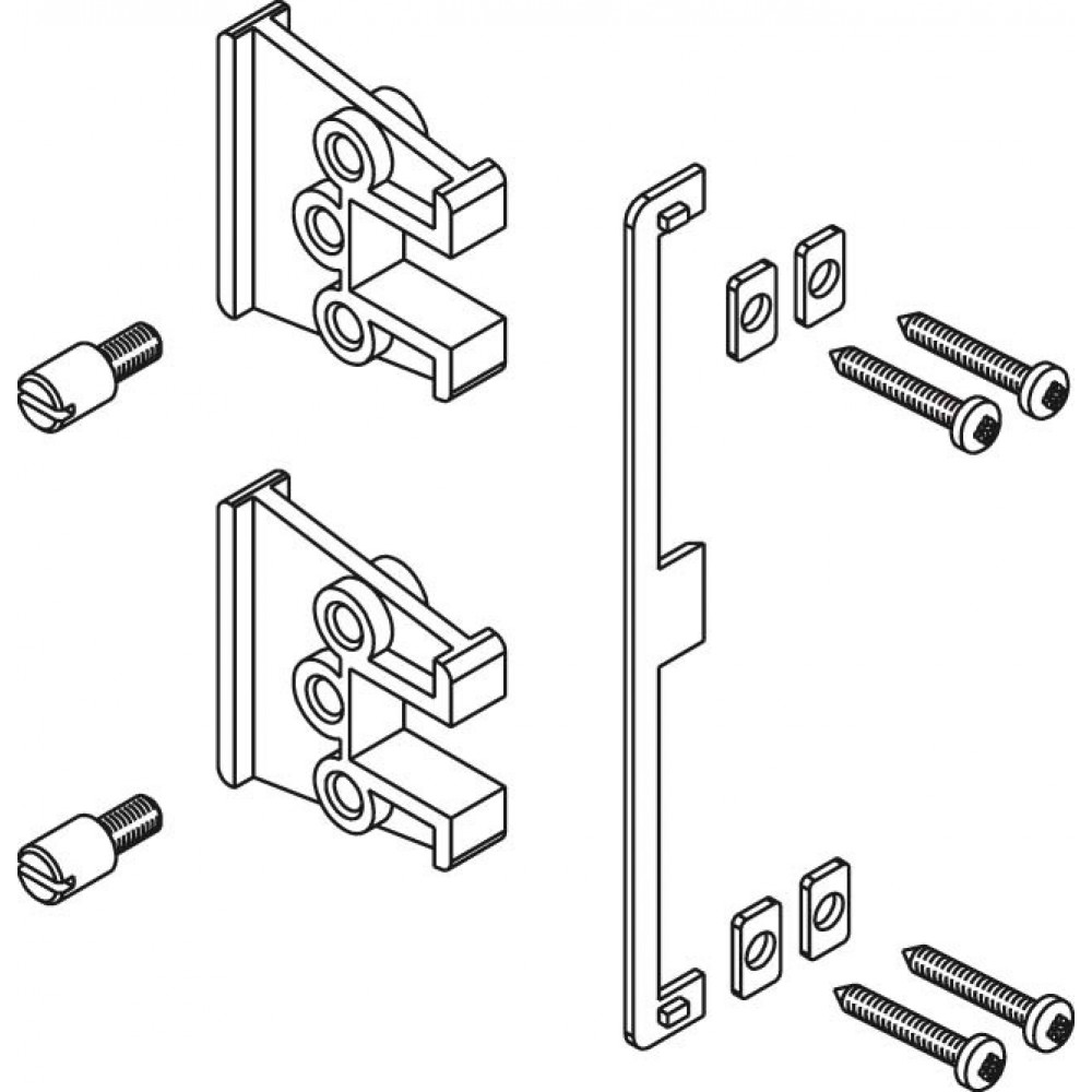 Connection Kit Giesse Nova Handle Window Cremonese Art.02377 ALLCO5 R40