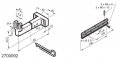 Universal Kit for Fitting Bottom-Hinged Windows WAY Mingardi Micro L
