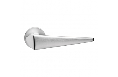 Kendo Matt Bronze Door Handle With Rose od Contemporary Design Linea Calì Design