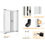Laries Double Lateral Mosquito Net with Spring