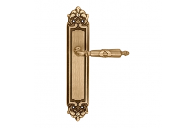 Latina Series Epoque forme Door Handle on Plate Frosio Bortolo Handmade in Italy