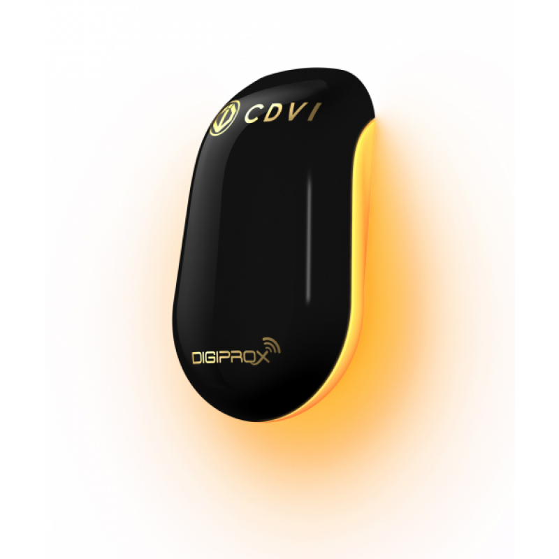 Compact Proximity Reader NANOPB Black Polycarbonate Retro-Illuminated Wiegand at 125Khz Innovative Design CDVI