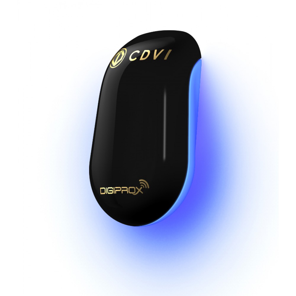 Compact Proximity Reader NANOPB Black Polycarbonate Retro-Illuminated Wiegand at 125Khz Innovative Design CDVI