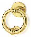 Luna Ø150 Brass Knocker for Door PFS Pasini