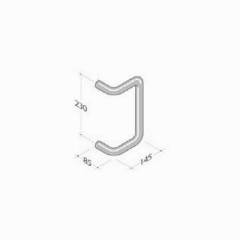M18D pba Handle Aluminum Extruded