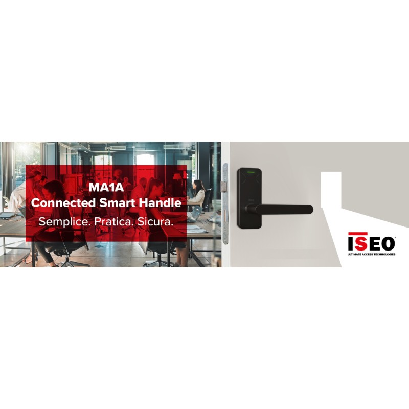 MA1A Smart ISEO Smart Lock for Cards and Argo App