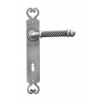 Madrid Galbusera Door Handle with Plate