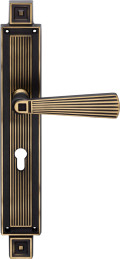 Door Handle with Plate Opera Linea Calì Vintage Neoclassical