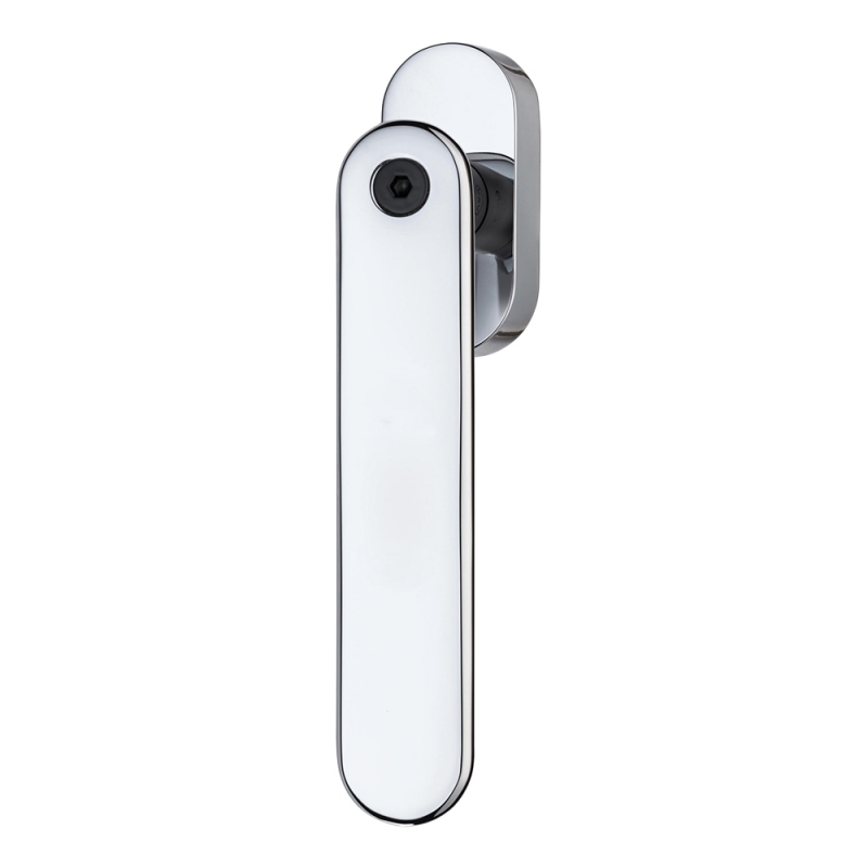 Door Handle with Personalized Writing H1055 Words by the Italian Designer Franco Poli for Valli & Valli
