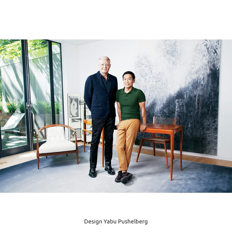 Door Handle of Famous Designer Yabu Pushelberg H378 YP Duemiladiciotto Fusital Valli & Valli