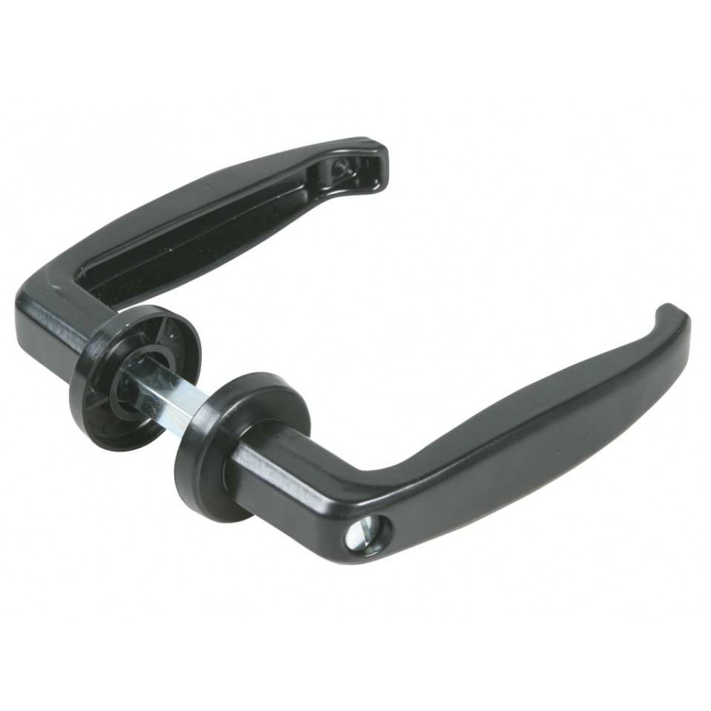 Handles for Metallic Doors with Screw Black Painted IBFM