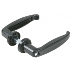 Handles for Metallic Doors with Screw Black Painted IBFM