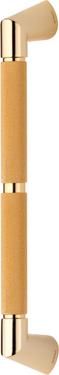 Grip Linea Calì Brass Door Pull Handle Featured in Nespresso Advertising