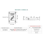 Adjustable Shutters Crank Zamak Mini Tecnometalsystem