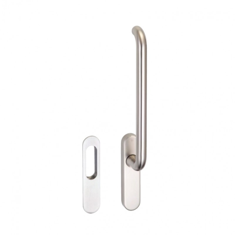 pba 2045 Window Handle in Stainless Steel AISI 316L
