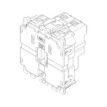 2 Module Switch Mechanism VIMAR LINEA 30000.2 Buttonless Sockets