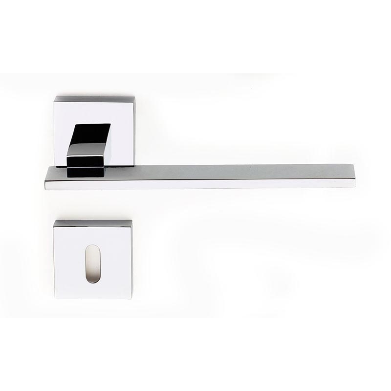 Milan Door Handle on Square Rosette Fashion Line PFS Pasini