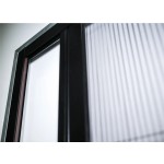 Mini Plissè Side Sliding Pleated Mosquito Net 4 mm Guide